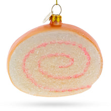 Load image into Gallery viewer, Cake Roll Glass Christmas Ornament
