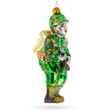 Load image into Gallery viewer, Soldier Glass Christmas Ornament