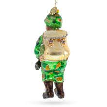 Load image into Gallery viewer, Soldier Glass Christmas Ornament