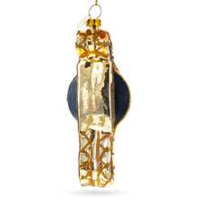 Load image into Gallery viewer, Golden Watch Glass Christmas Ornament