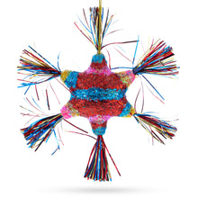 Load image into Gallery viewer, Pinata Star Glass Christmas Ornament