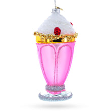 Load image into Gallery viewer, Pink Glass Shake Glass Christmas Ornament