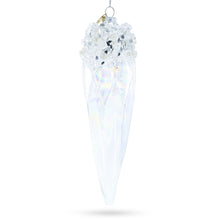 Load image into Gallery viewer, Sparkling Crystal Glass Christmas Ornament