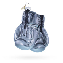 Load image into Gallery viewer, Boxing Gloves Glass Christmas Ornament