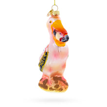 Load image into Gallery viewer, Pelican Glass Christmas Ornament