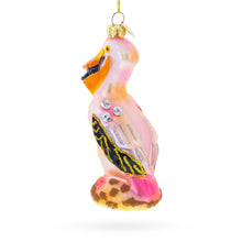 Load image into Gallery viewer, Pelican Glass Christmas Ornament
