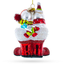 Load image into Gallery viewer, Our First Christmas Glass Christmas Ornament