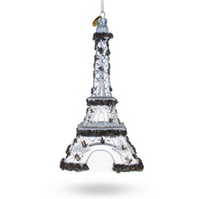 Load image into Gallery viewer, Iconic Eiffel Tower, Paris Glass Christmas Ornament