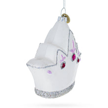 Load image into Gallery viewer, Princess Crown Glass Christmas Ornament