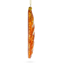 Load image into Gallery viewer, Baguette Bread Glass Christmas Ornament