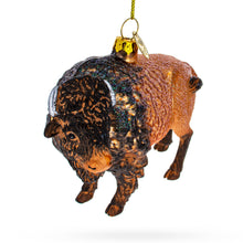 Load image into Gallery viewer, Buffalo Glass Christmas Ornament