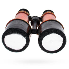 Load image into Gallery viewer, Adventurous Binoculars Glass Christmas Ornament