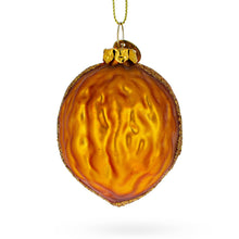 Load image into Gallery viewer, Walnut Glass Christmas Ornament