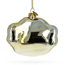 Load image into Gallery viewer, Purple Mask Glass Christmas Ornament