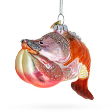 Load image into Gallery viewer, Red Lobster Glass Christmas Ornament