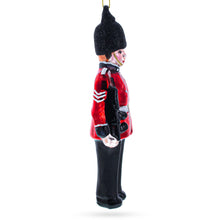 Load image into Gallery viewer, British Royal Guard British Glass Christmas Ornament