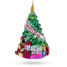 Load image into Gallery viewer, Decorated Christmas Tree Glass Christmas Ornament