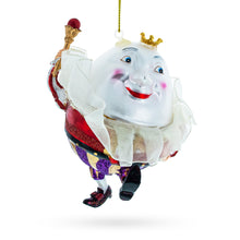 Load image into Gallery viewer, Regal Egg King Glass Christmas Ornament