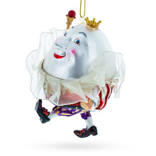 Load image into Gallery viewer, Regal Egg King Glass Christmas Ornament