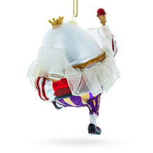Load image into Gallery viewer, Regal Egg King Glass Christmas Ornament