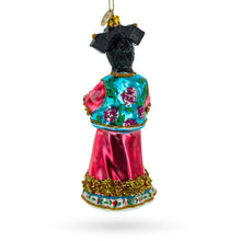 Load image into Gallery viewer, Chinese Empress Glass Christmas Ornament