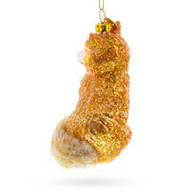 Load image into Gallery viewer, Wild Fox Glass Christmas Ornament