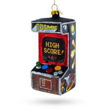 Load image into Gallery viewer, Arcade Game Machine Glass Christmas Ornament