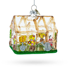 Load image into Gallery viewer, Greenhouse and Gardner Tools Glass Christmas Ornament