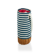 Load image into Gallery viewer, Malbec Insulated Canvas and Willow Wine Bottle Basket