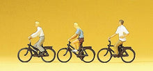 Load image into Gallery viewer, Preiser 10336 HO Scale Sports &amp; Recreation -- Cyclists pkg(3)