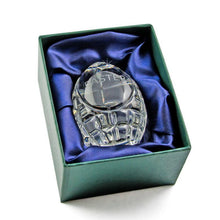 Load image into Gallery viewer, Engraved Crystal Easter Egg with Gift Box 3 Inches Tall