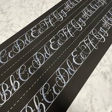 Load image into Gallery viewer, Chalkboard Alphabet Table Runner