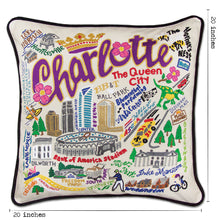 Load image into Gallery viewer, Charlotte Hand-Embroidered Pillow