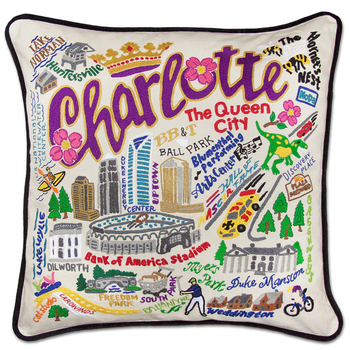 Charlotte Hand-Embroidered Pillow