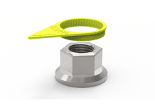 Load image into Gallery viewer, High Heat Loose Wheel Nut Indicator, 33mm, ORANGE | QTY 100