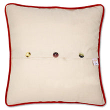 Load image into Gallery viewer, Christmas Carol Hand-Embroidered Pillow by Cat Studio
