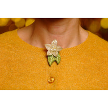 Load image into Gallery viewer, Christmas Flower Button Cover by Laliblue