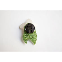 Load image into Gallery viewer, Christmas Flower Button Cover by Laliblue