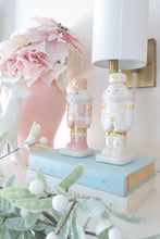 Load image into Gallery viewer, White Nutcracker with 22K Gold Accents
