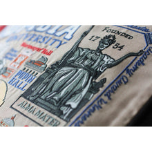 Load image into Gallery viewer, Columbia University Collegiate Embroidered Pillow by CatStudio
