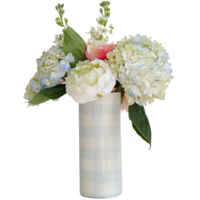 Load image into Gallery viewer, Gingham Column Vase