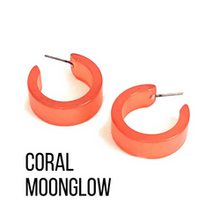 Load image into Gallery viewer, Moonglow Clara Hoop Earrings