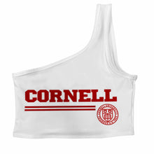 Load image into Gallery viewer, Cornell White One Shoulder Top