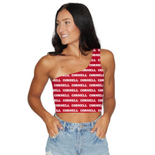 Load image into Gallery viewer, Cornell Red One Shoulder Top