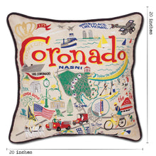Load image into Gallery viewer, Coronado Embroidered Pillow