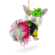 Load image into Gallery viewer, Pitbull Glass Christmas Ornament