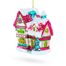 Load image into Gallery viewer, Whimsical Toy Shop Glass Christmas Ornament