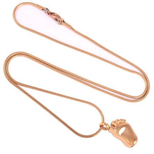 Load image into Gallery viewer, Baby Foot Cremation Urn Necklace