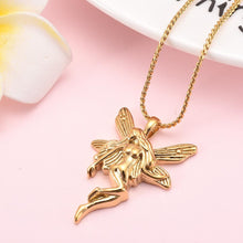 Load image into Gallery viewer, Beautiful Fairy Cremation Urn Necklace