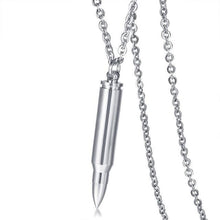 Load image into Gallery viewer, Bullet Shaped Cremation Necklace